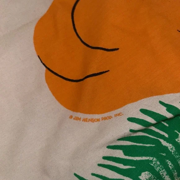 Handmade baby blanket quilt Sesame Street big bird Elmo vintage growth chart - Picture 6 of 9